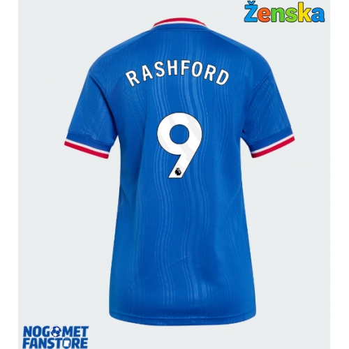 Manchester United Marcus Rashford #9 Gostujuci Dres za Ženska 2026-27 Kratak Rukav